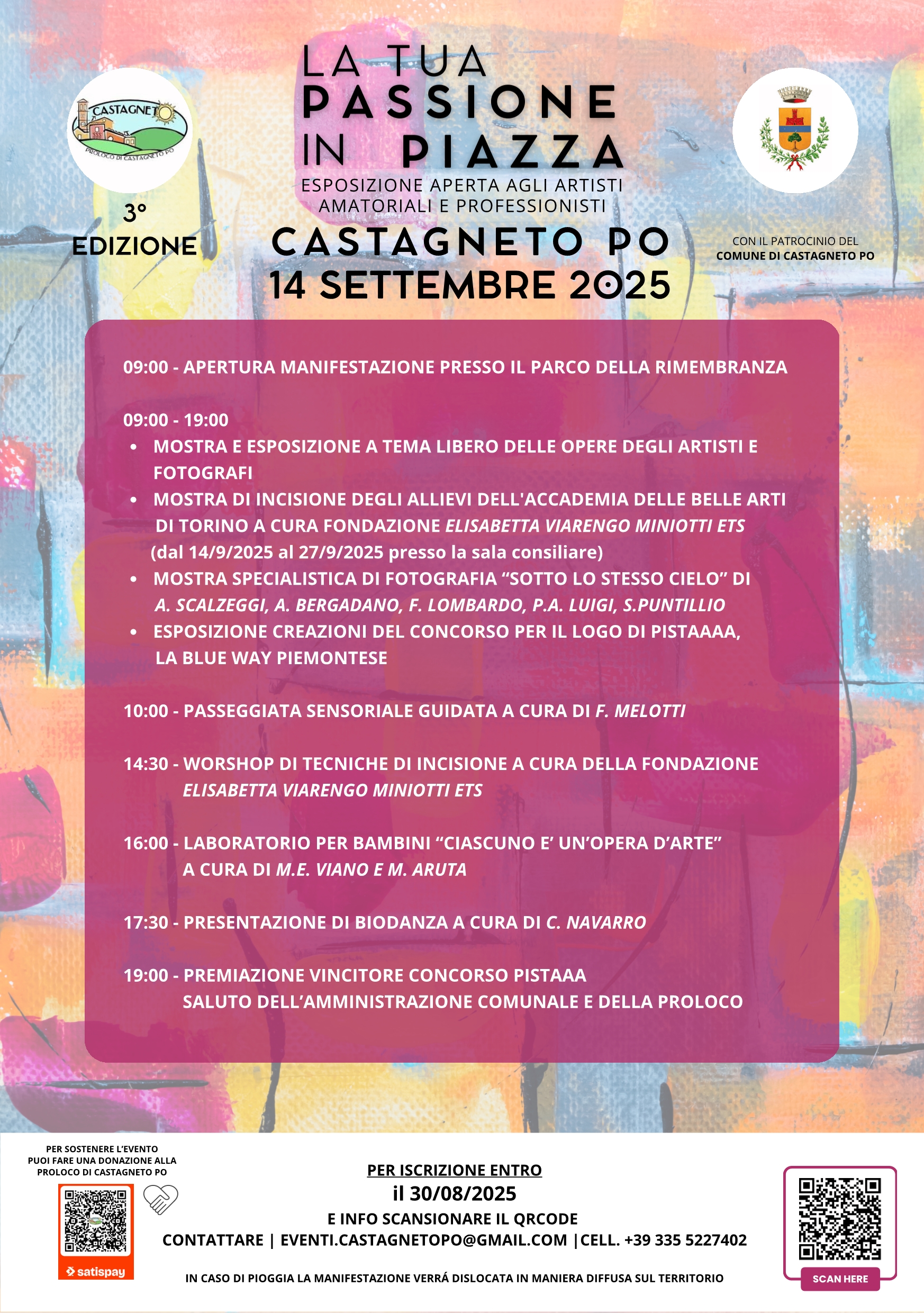 La tua passione in piazza