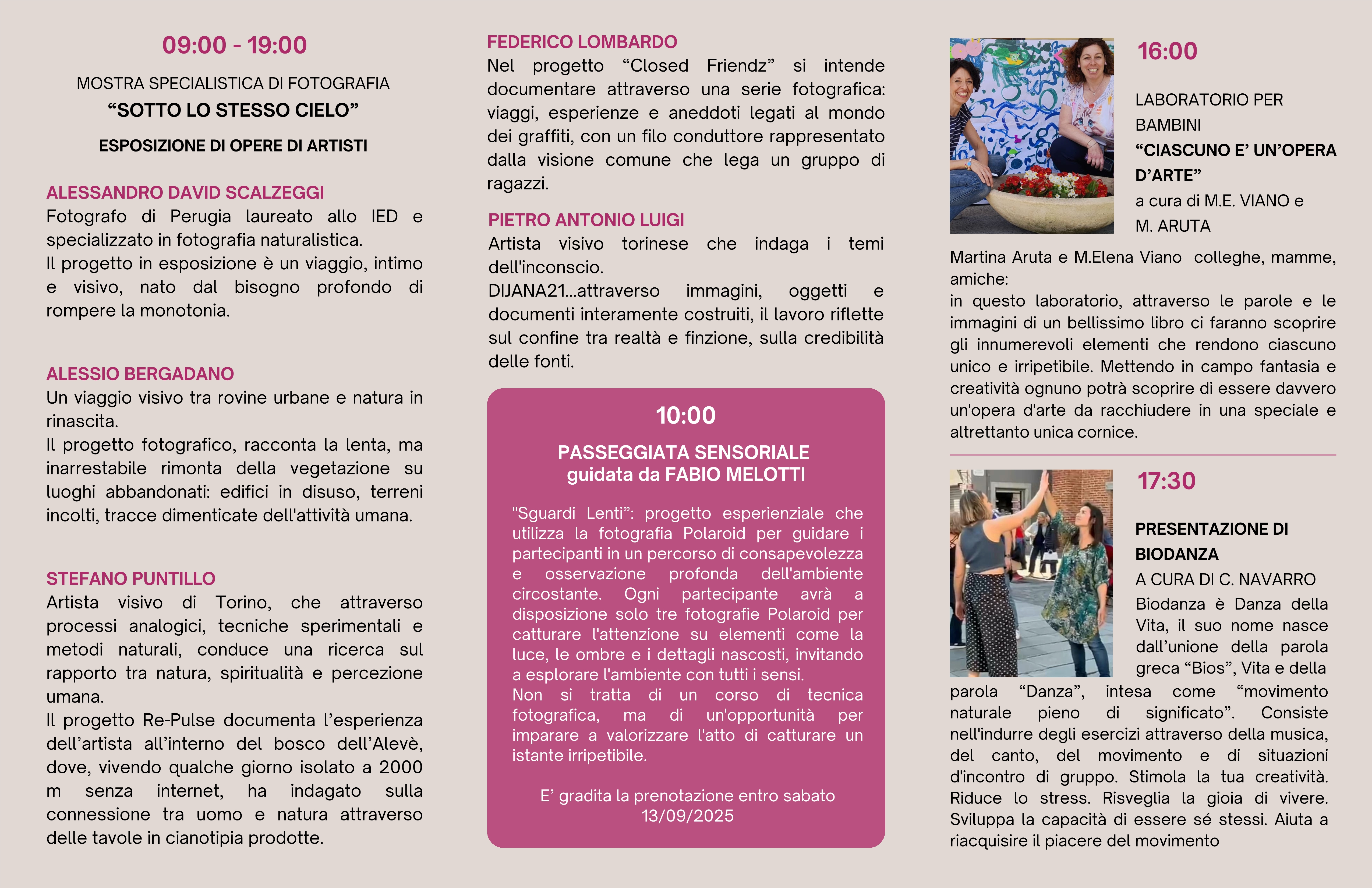 La tua passione in piazza