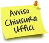 Chiusura uffici per festa patronale