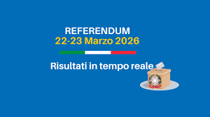Risultati Referendum costituzionale confermativo giorni 22 e 23 Marzo 2026