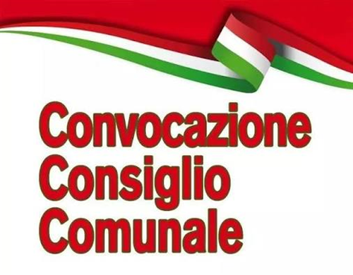 Convocazione del Consiglio Comunale per il giorno 15 luglio 2026 alle ore 16.00