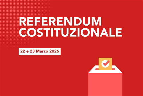 Referendum Costituzionale del 22 e 23 marzo 2026 - Orari di apertura degli uffici comunali per il rilascio delle tessere elettorali